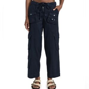 Free People: We The Free Tahiti Cargo Pants Dark Navy